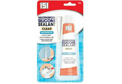 151 Multipurpose Silicone Sealant 70g (clear)